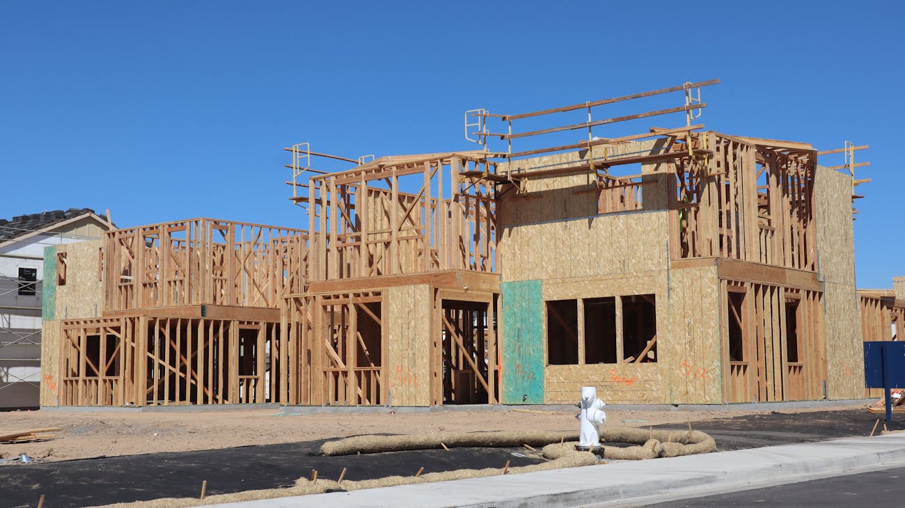 A new building under construction